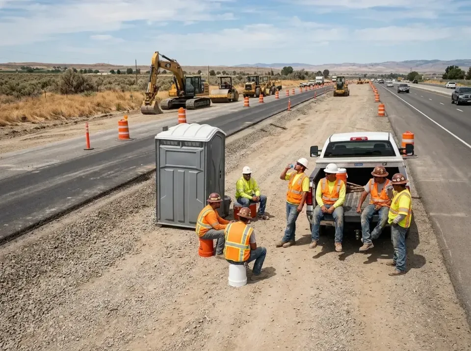 highway-road-construction-crew-007 — frequently asked questions, Porta Potty and Restroom Rentals in Spring Lake, NC